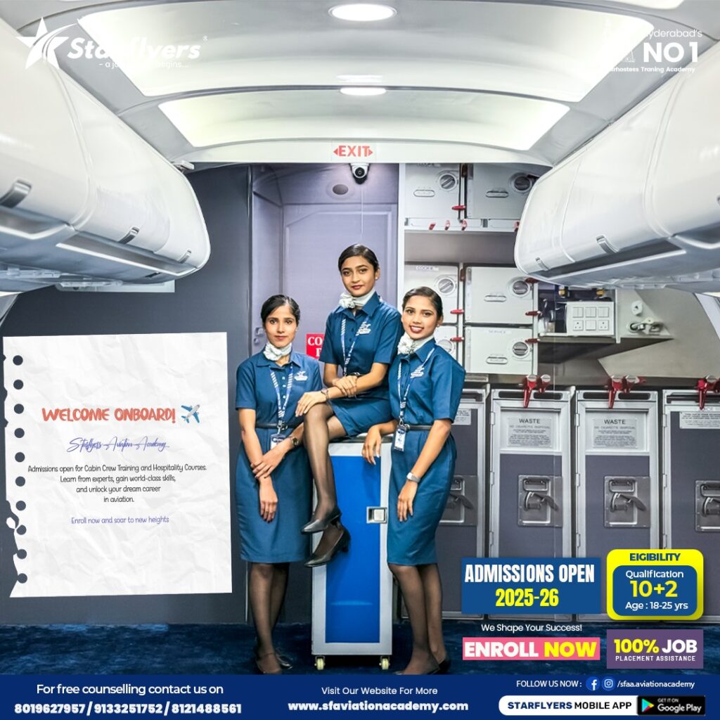 Best 3+ Aviation Training Institutes With 100% Placement Assistance In Telangana