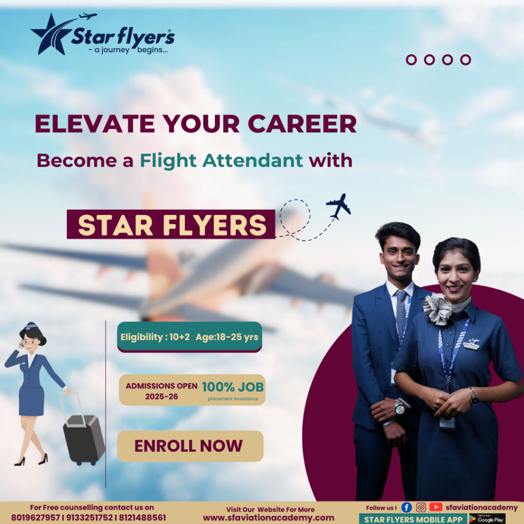 Top and Best 5 airline flight attendant institute in Hyderabad