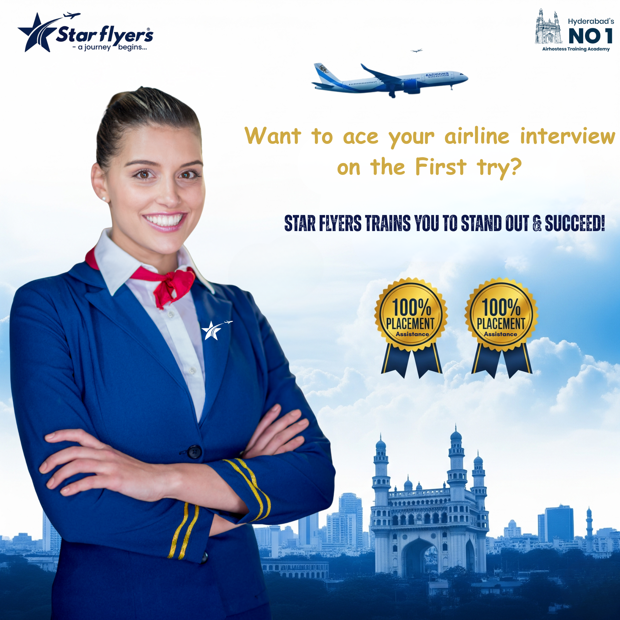 Best Aviation and Hospitality institute near SR nagar Hyderabad for interview preparation tips