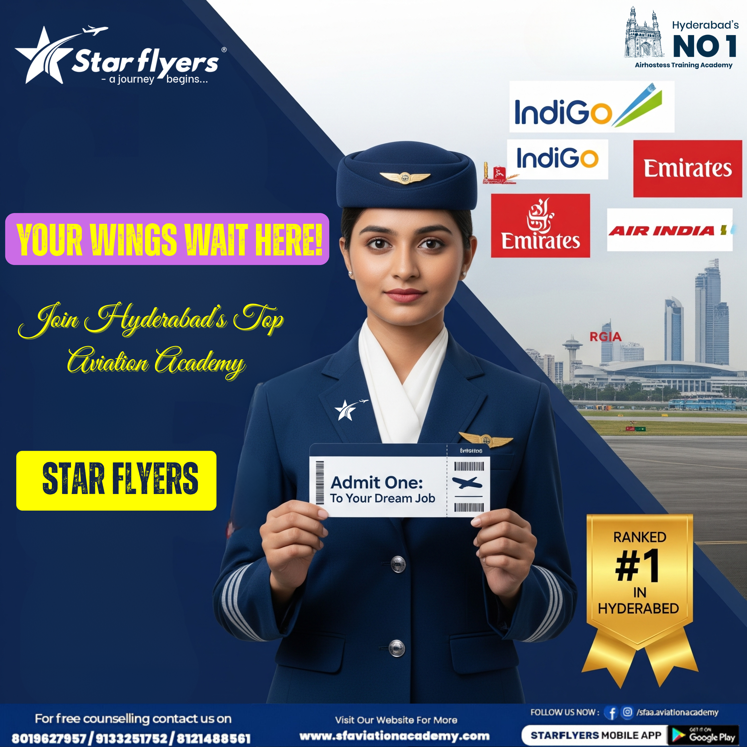 Top Aviation Academies with 100% Placement Records