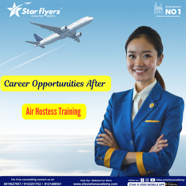 Career Opportunities After Air Hostess Training in Hyderabad