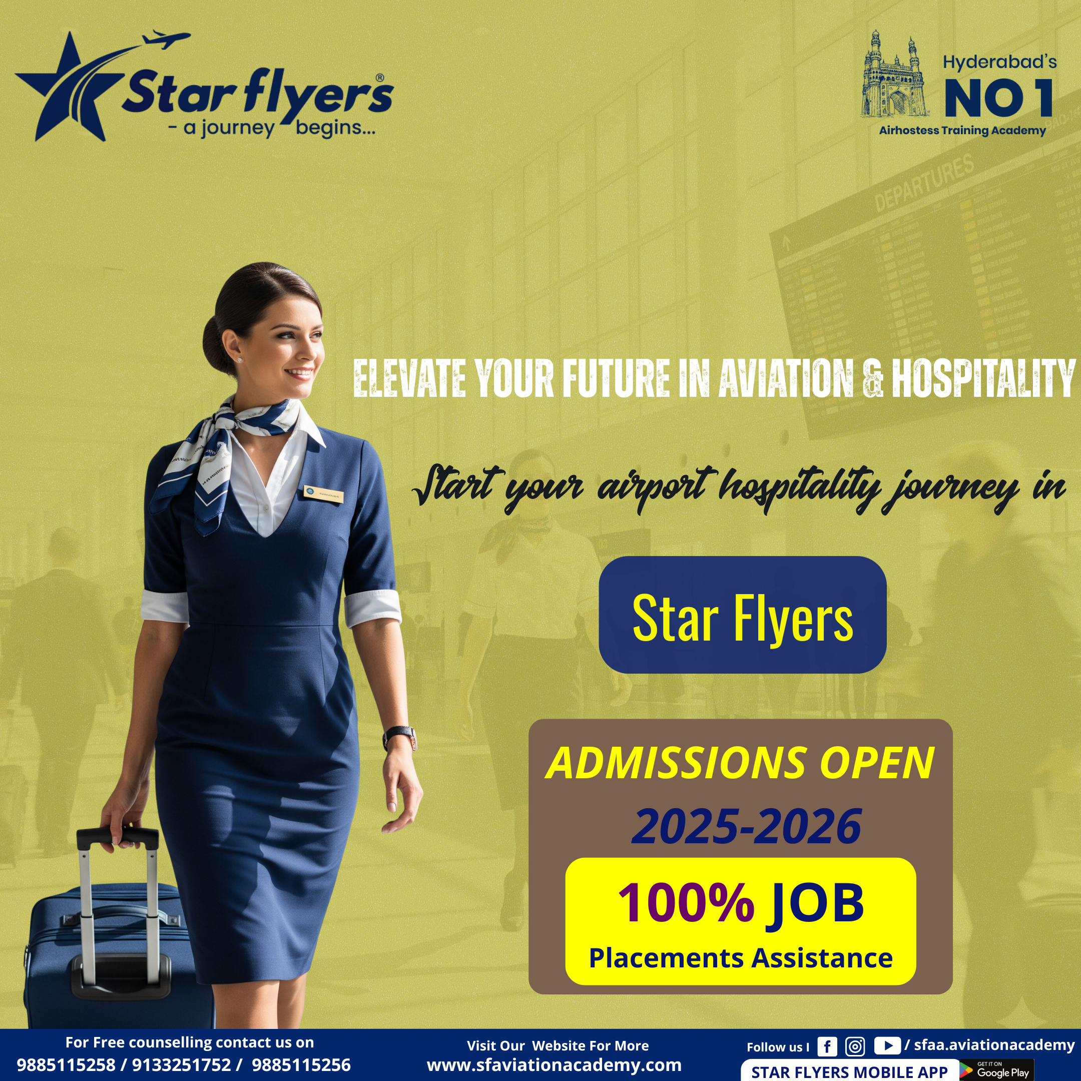Essential Training for Airport Hospitality Careers in Hyderabad
