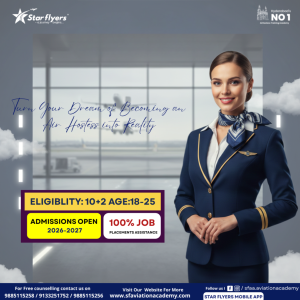 Why Hyderabad Is Becoming a Hub for the Best Air Hostess Training Academies
