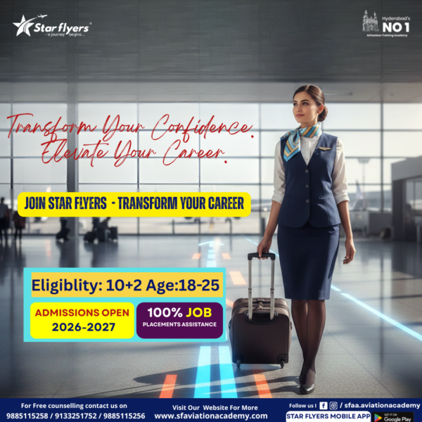 How to Choose the Best Air Hostess Training Academy in Hyderabad