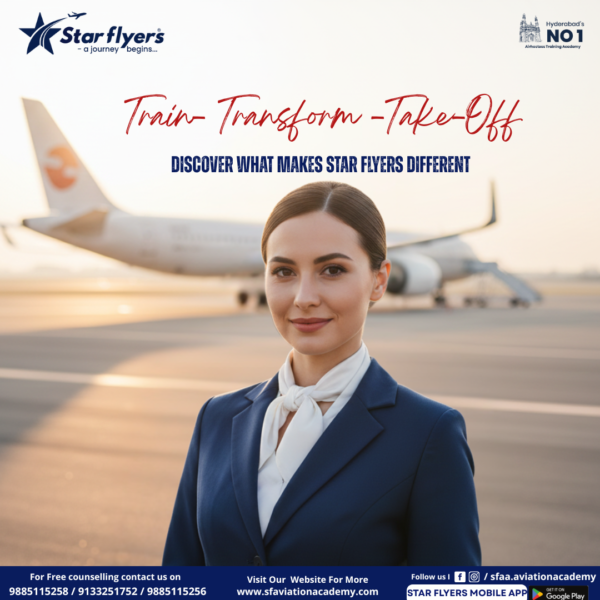 Best Air HostessTraining Institute in Hyderabad: What Makes Star Flyers Aviation Academy Different